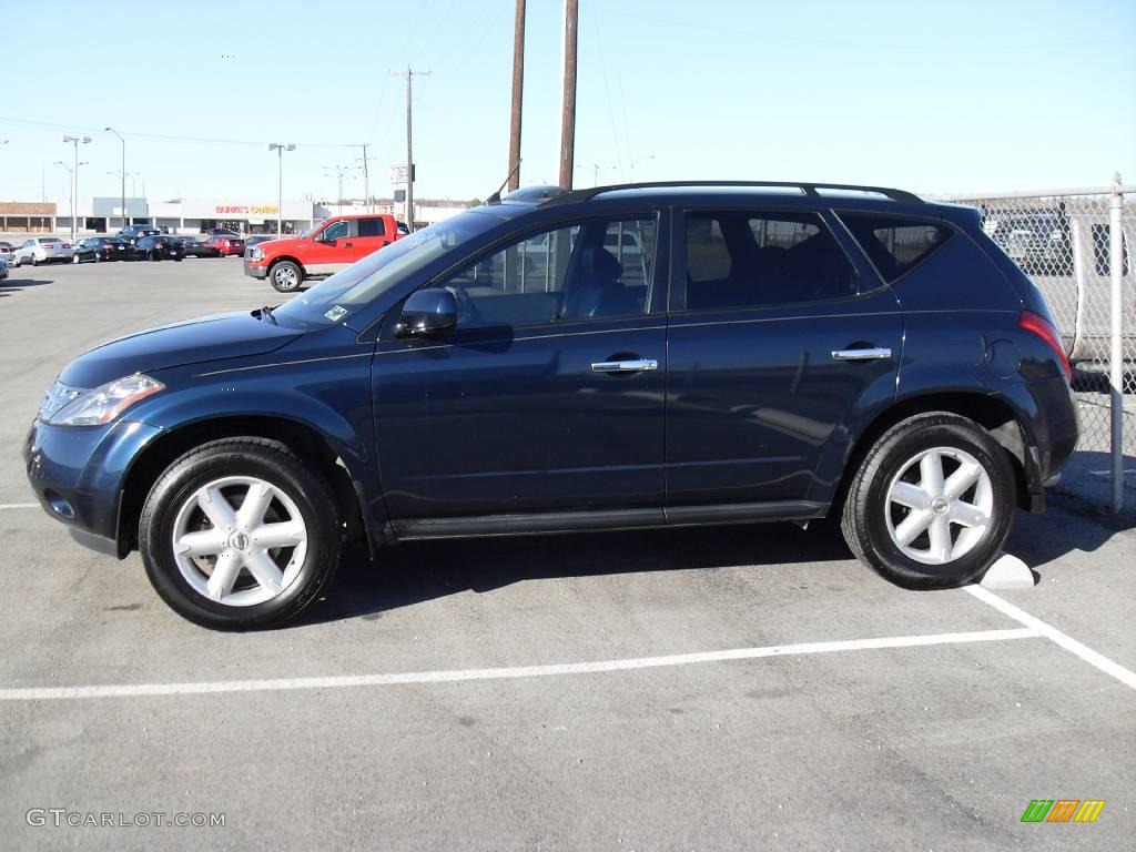 2003 Murano SL - Midnight Blue Pearl / Charcoal photo #2