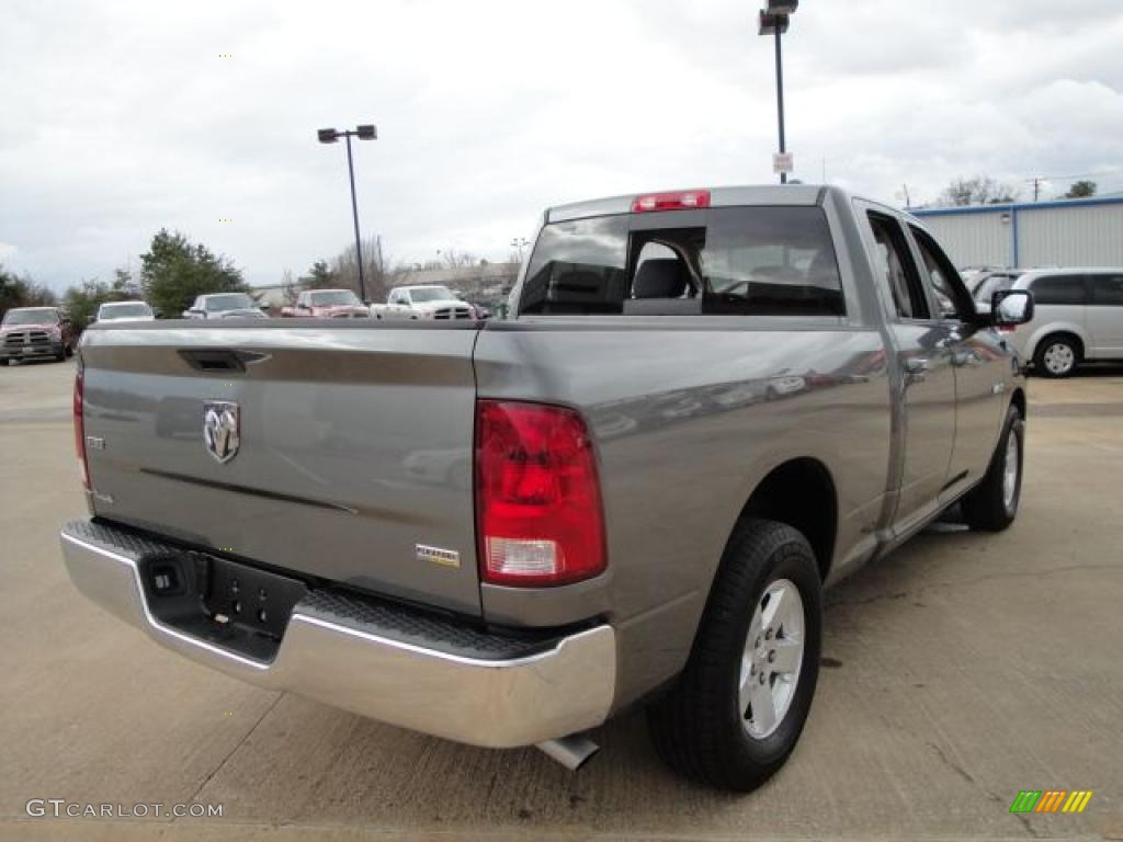 2009 Ram 1500 SLT Quad Cab - Mineral Gray Metallic / Dark Slate/Medium Graystone photo #3