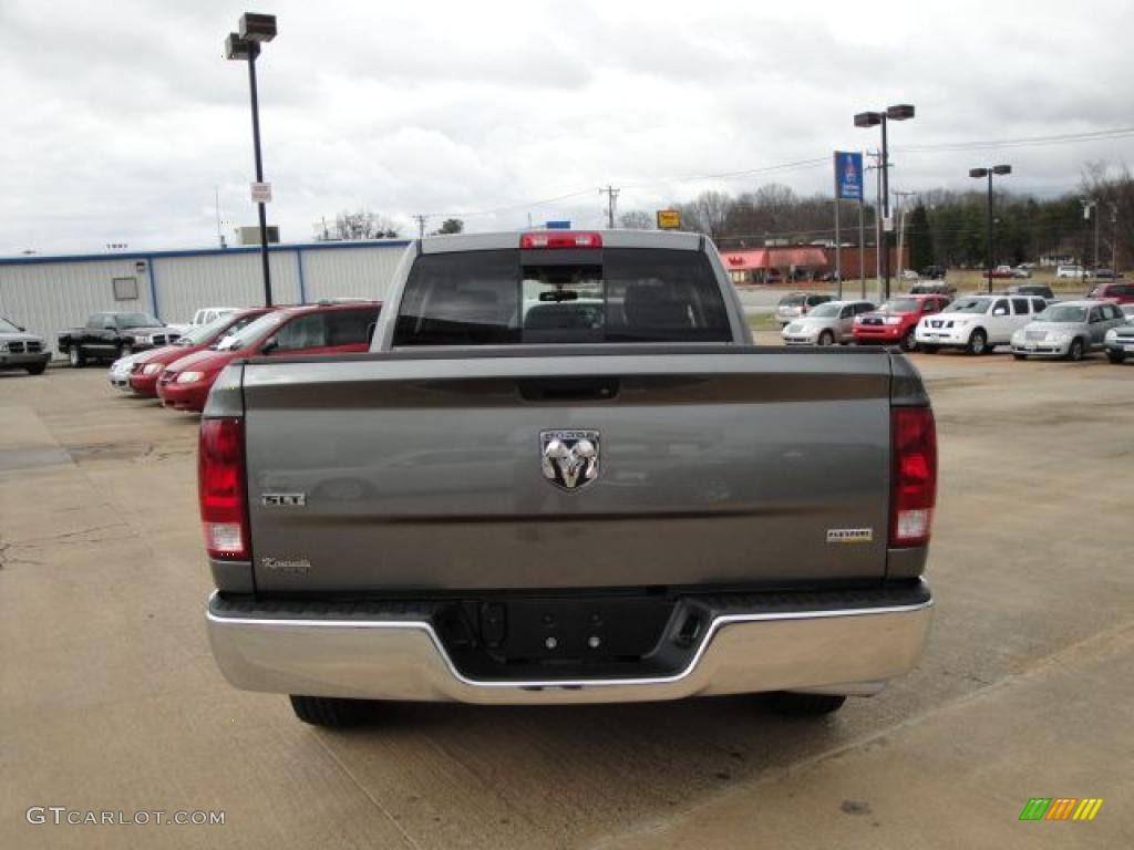 2009 Ram 1500 SLT Quad Cab - Mineral Gray Metallic / Dark Slate/Medium Graystone photo #4