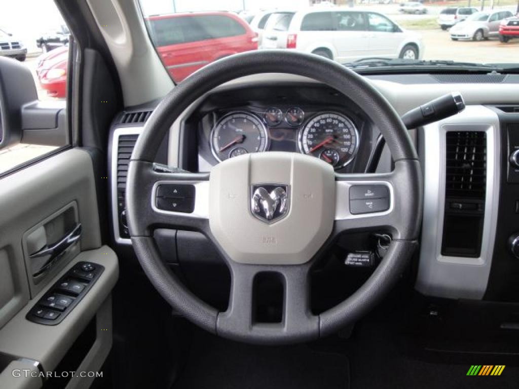 2009 Ram 1500 SLT Quad Cab - Mineral Gray Metallic / Dark Slate/Medium Graystone photo #24