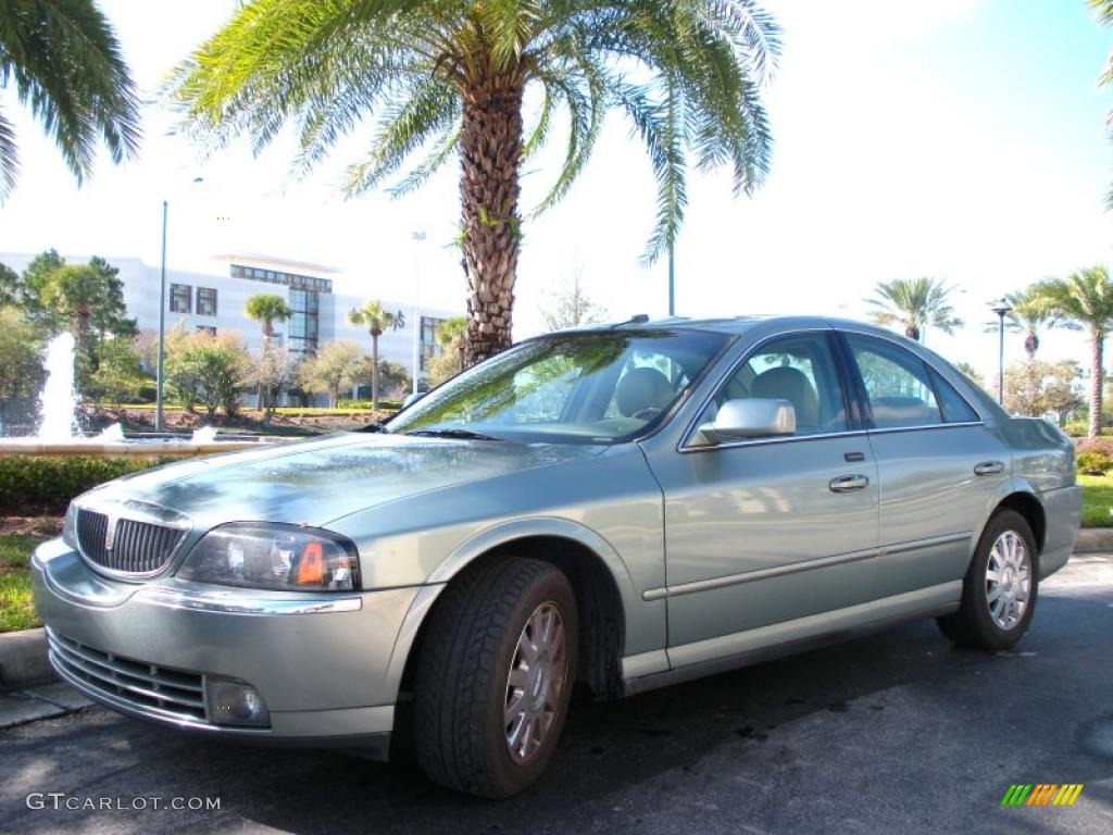 2005 LS V6 Luxury - Norsea Blue Metallic / Camel photo #2