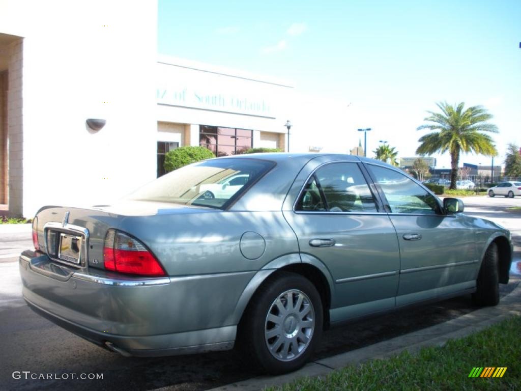 2005 LS V6 Luxury - Norsea Blue Metallic / Camel photo #6