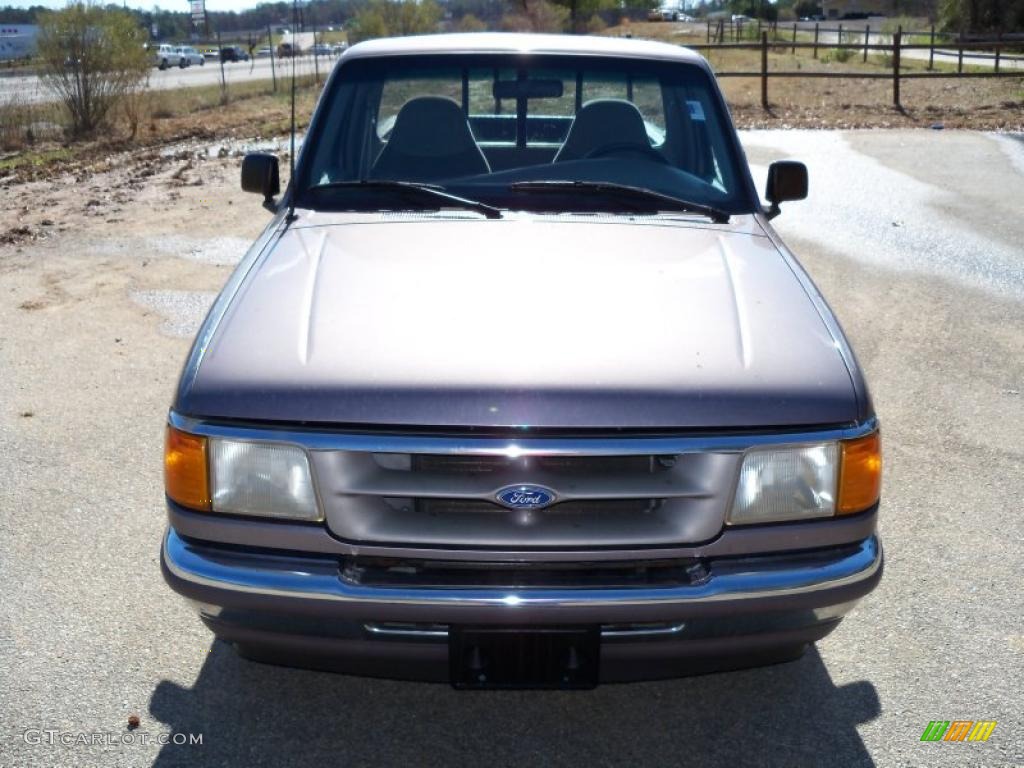 1996 Ranger XL Regular Cab - Medium Graphite Metallic / Gray photo #2