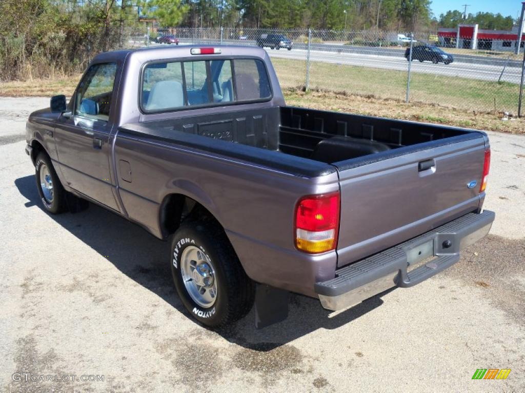 1996 Ranger XL Regular Cab - Medium Graphite Metallic / Gray photo #5