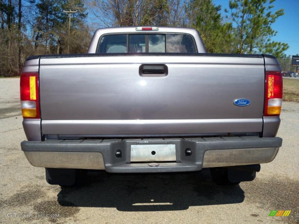 1996 Ranger XL Regular Cab - Medium Graphite Metallic / Gray photo #7