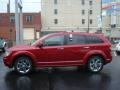 2010 Inferno Red Crystal Pearl Coat Dodge Journey R/T AWD  photo #2