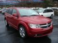 2010 Inferno Red Crystal Pearl Coat Dodge Journey R/T AWD  photo #7