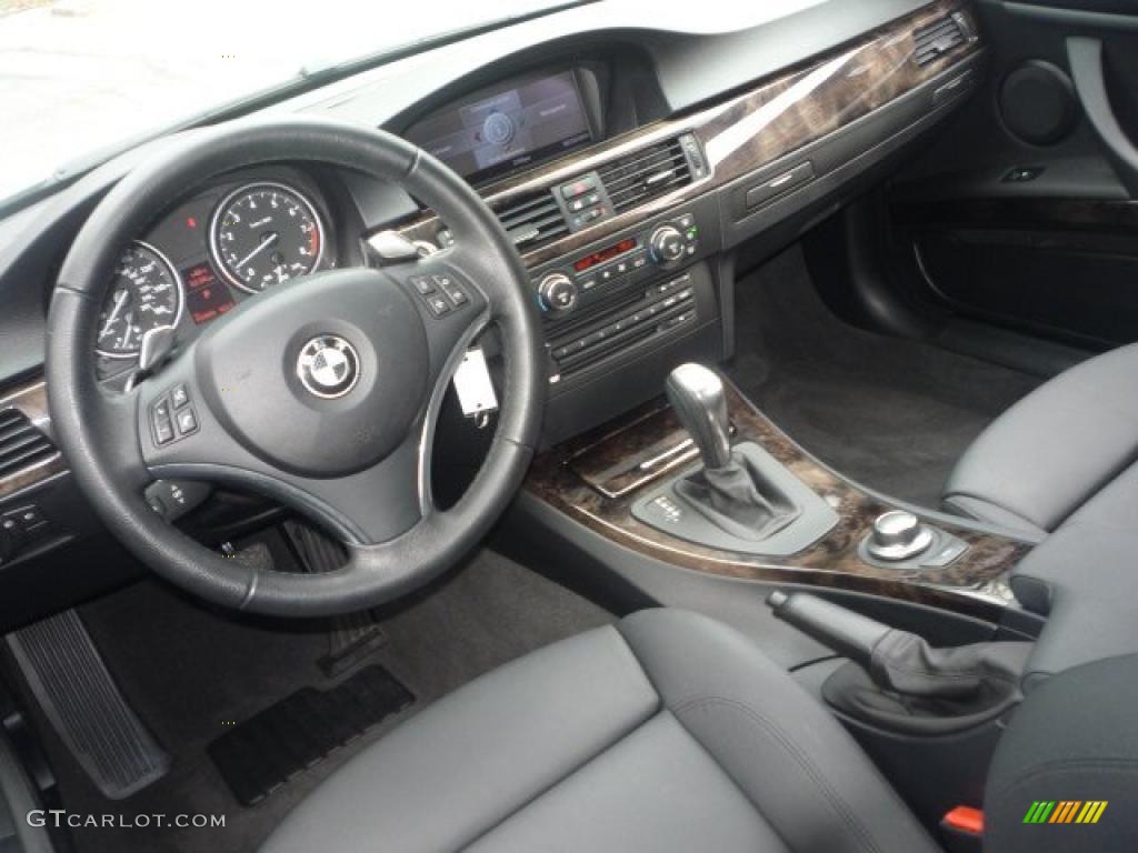 2008 3 Series 335i Coupe - Alpine White / Black photo #9