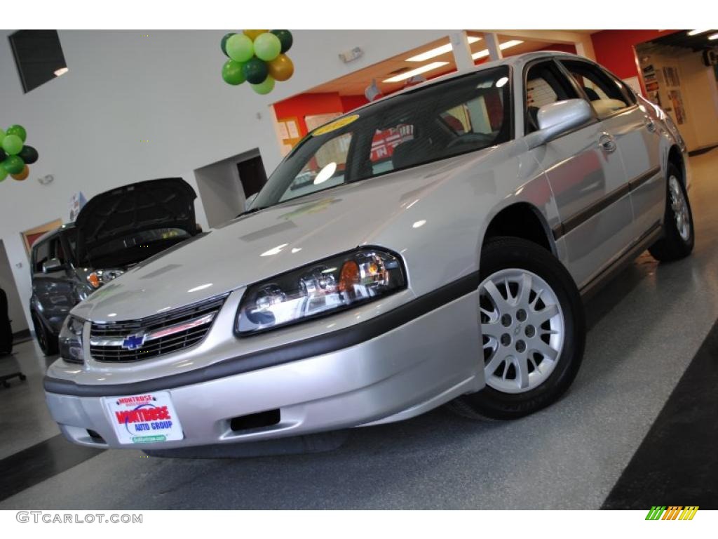 2002 Impala  - Galaxy Silver Metallic / Medium Gray photo #2