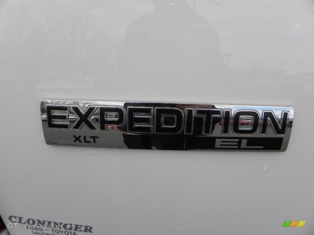 2010 Expedition EL XLT 4x4 - Oxford White / Stone photo #16