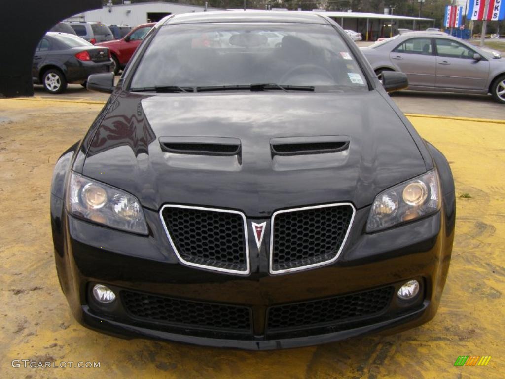 2009 G8 Sedan - Panther Black / Onyx photo #8
