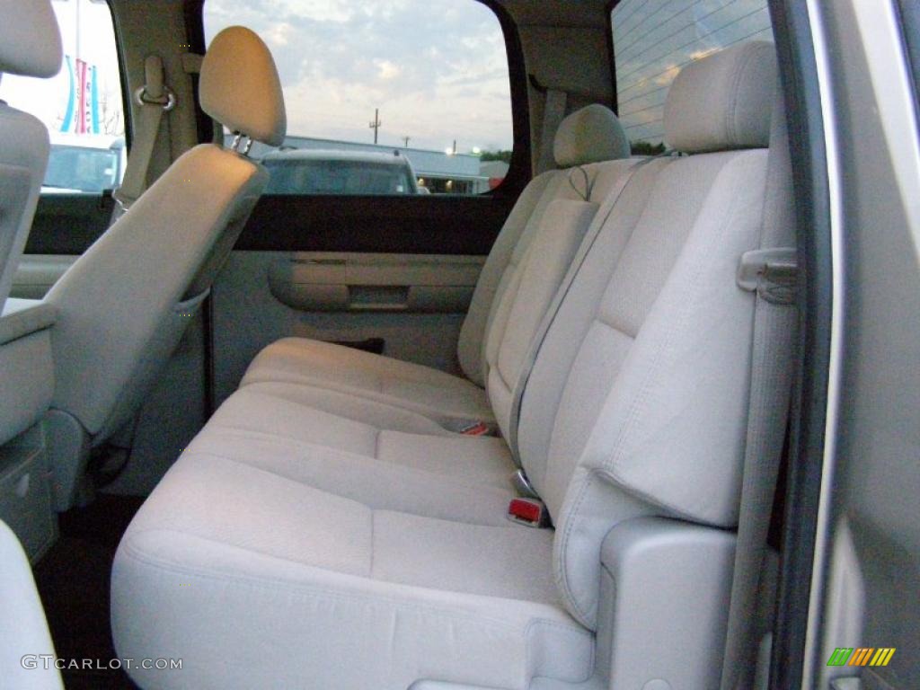 2008 Silverado 1500 LT Crew Cab 4x4 - Graystone Metallic / Light Titanium/Ebony Accents photo #10