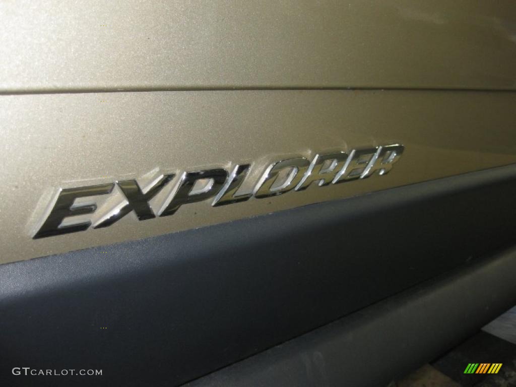 2001 Explorer Sport 4x4 - Harvest Gold Metallic / Medium Prairie Tan photo #8