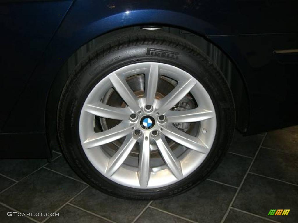 2008 7 Series 750Li Sedan - Monaco Blue Metallic / Cream Beige photo #11