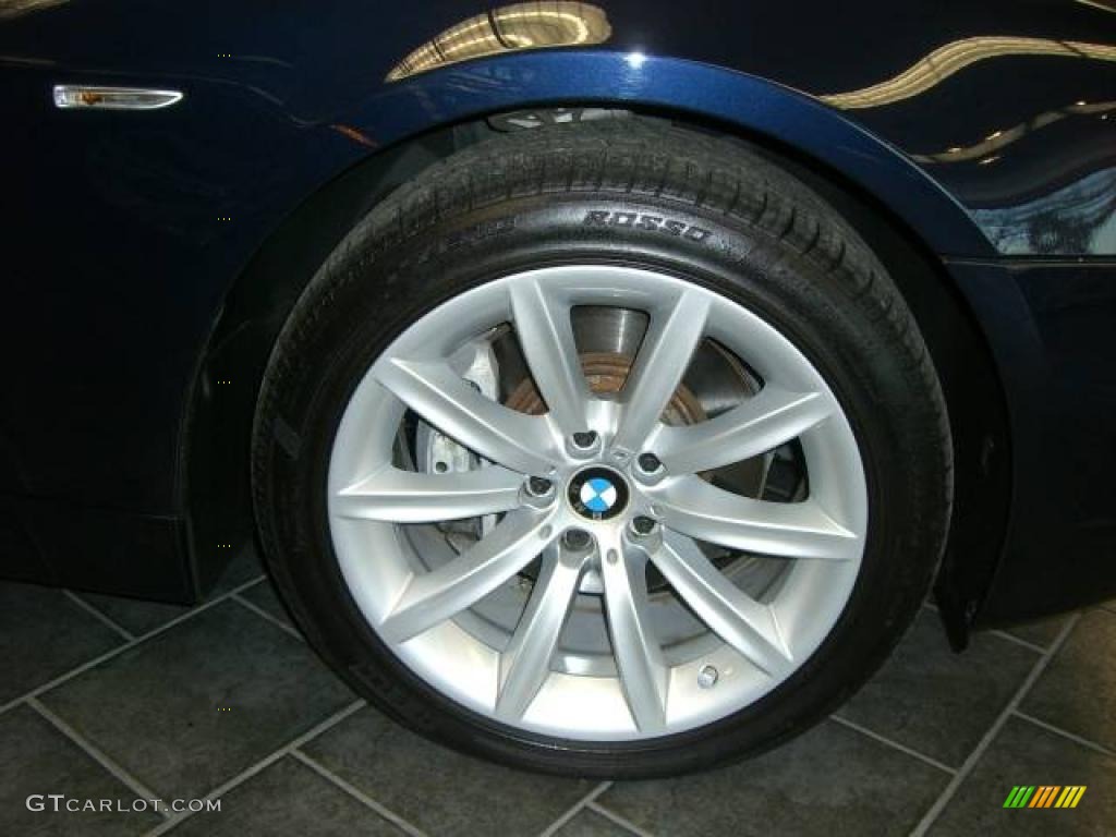 2008 7 Series 750Li Sedan - Monaco Blue Metallic / Cream Beige photo #13