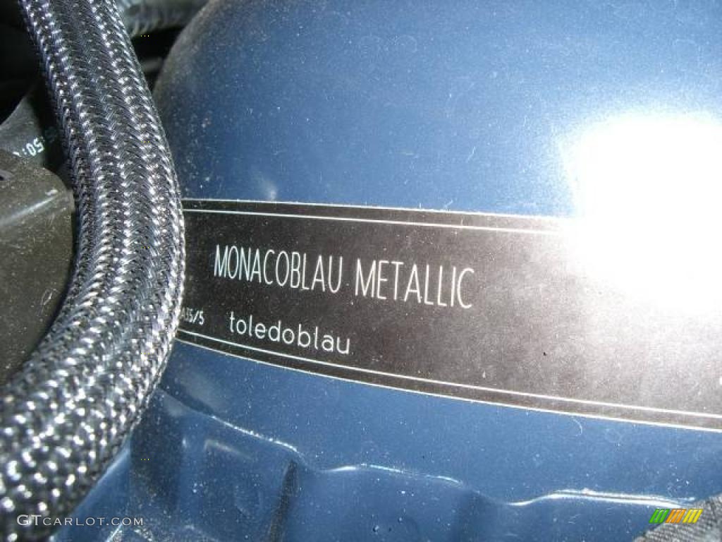 2008 7 Series 750Li Sedan - Monaco Blue Metallic / Cream Beige photo #33