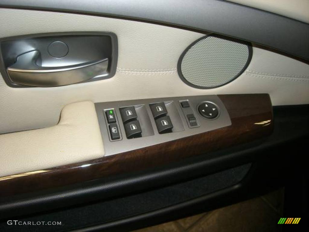 2008 7 Series 750Li Sedan - Monaco Blue Metallic / Cream Beige photo #41