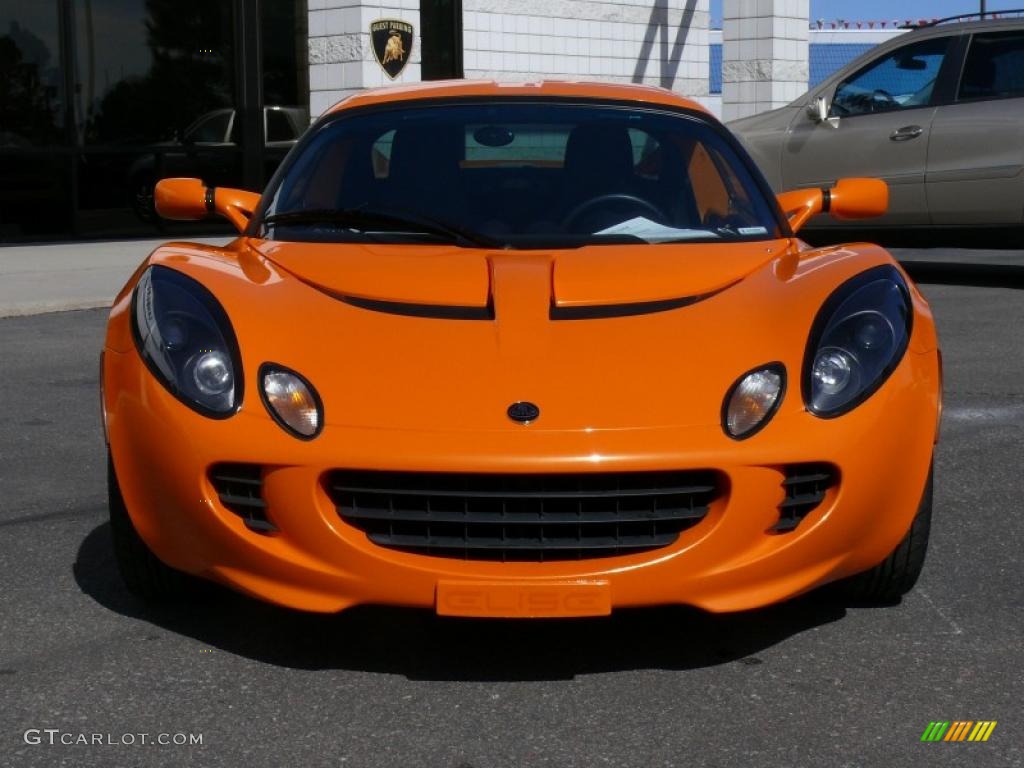 2005 Elise  - Chrome Orange / Black photo #3