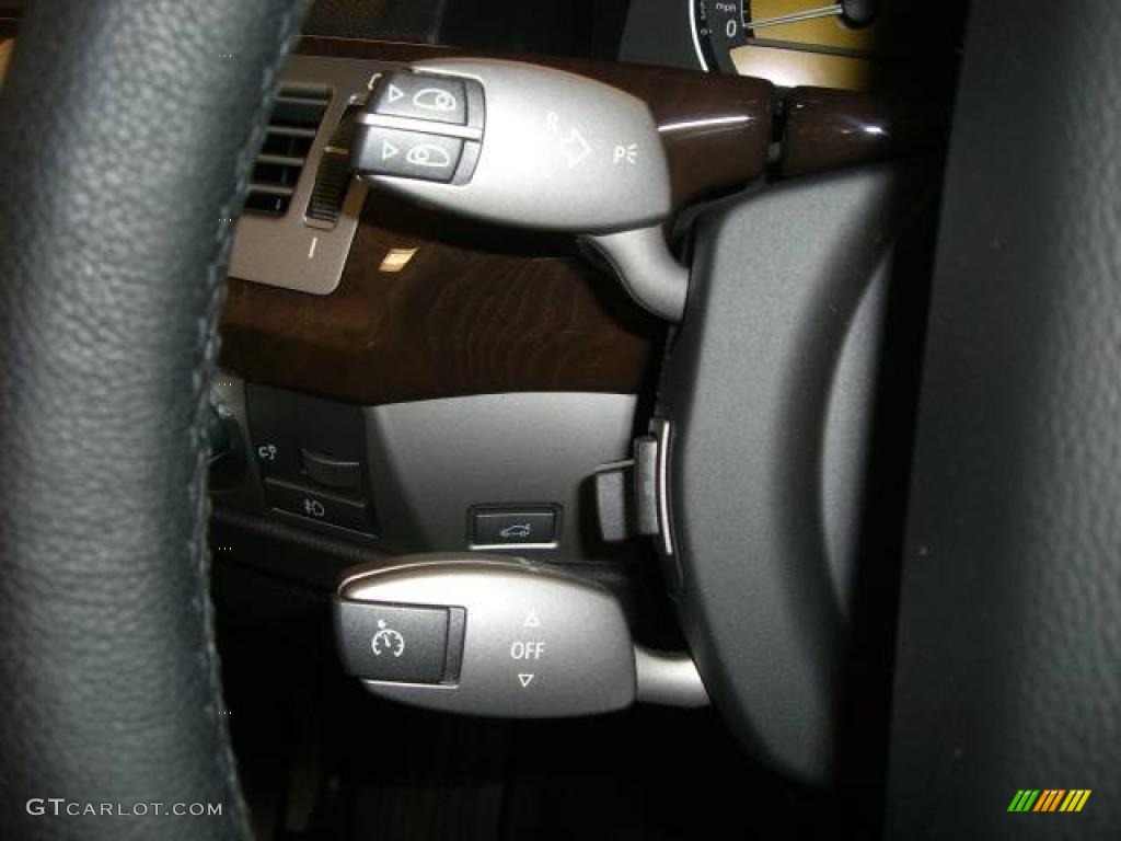 2008 7 Series 750Li Sedan - Monaco Blue Metallic / Cream Beige photo #50