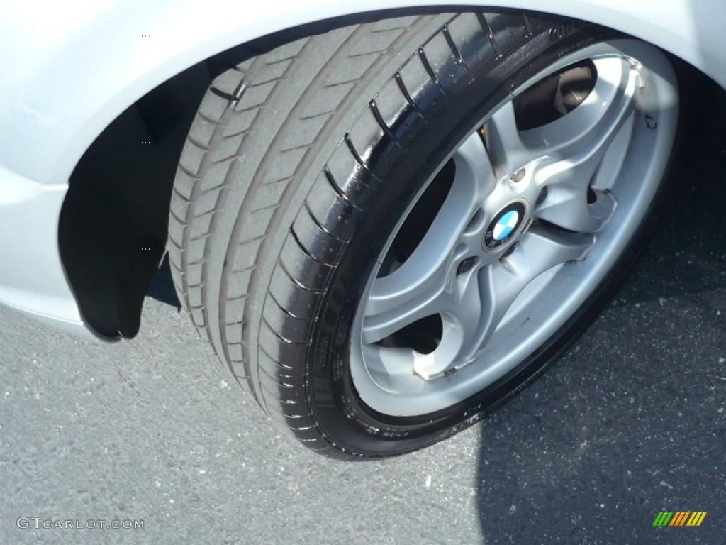 2001 3 Series 330i Coupe - Titanium Silver Metallic / Black photo #9