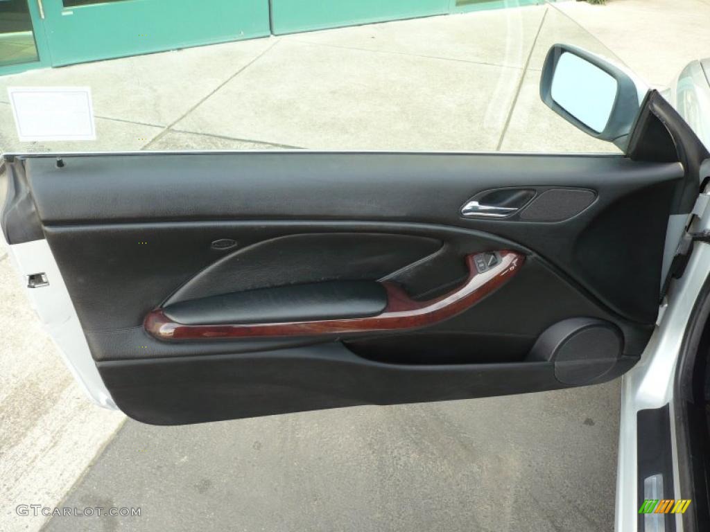 2001 3 Series 330i Coupe - Titanium Silver Metallic / Black photo #10