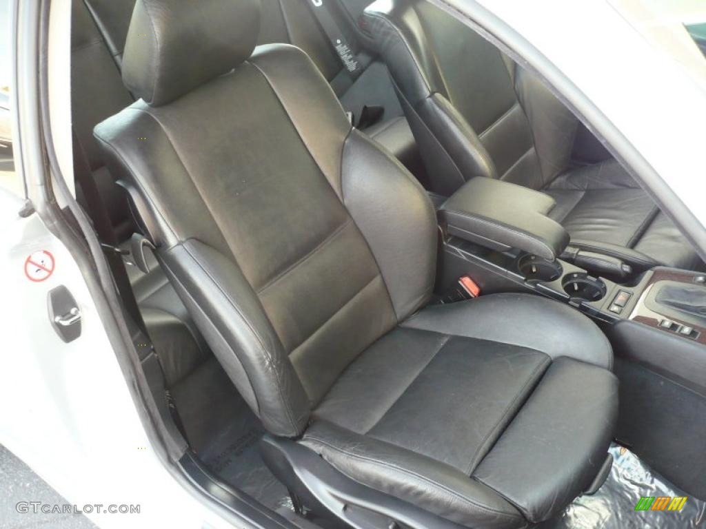 2001 3 Series 330i Coupe - Titanium Silver Metallic / Black photo #13