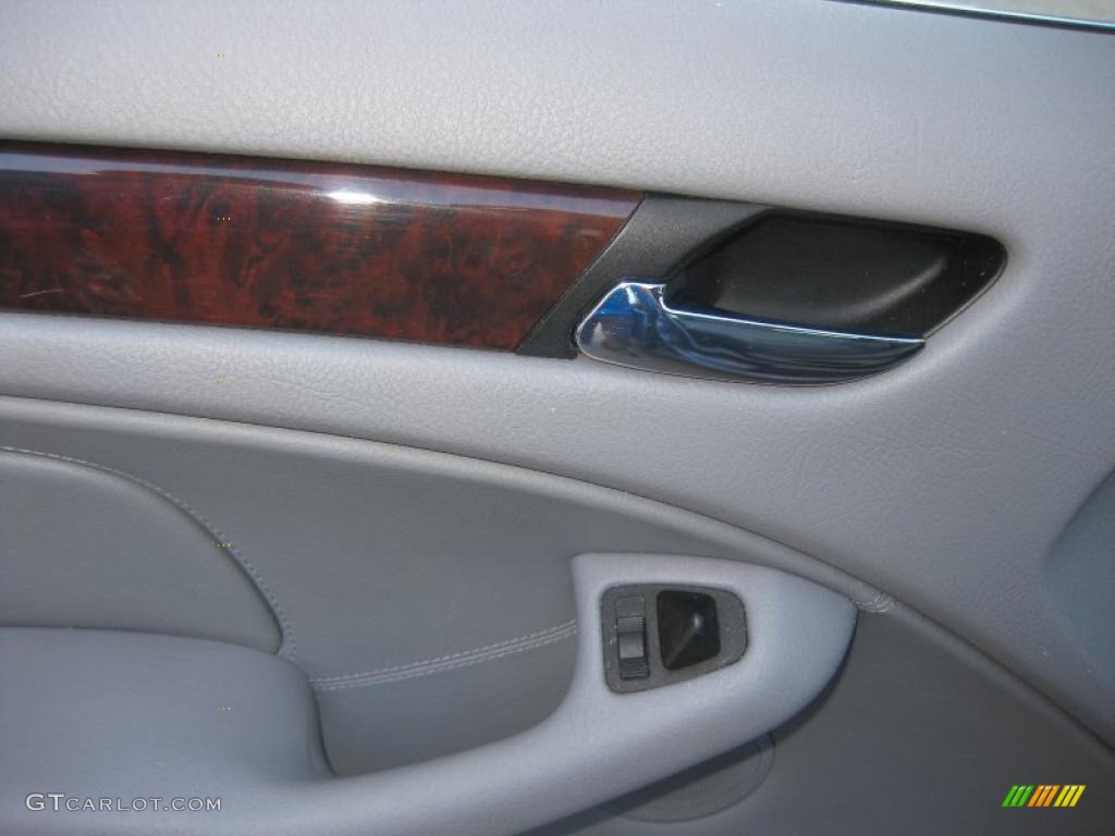 2003 3 Series 325i Sedan - Steel Blue Metallic / Grey photo #8