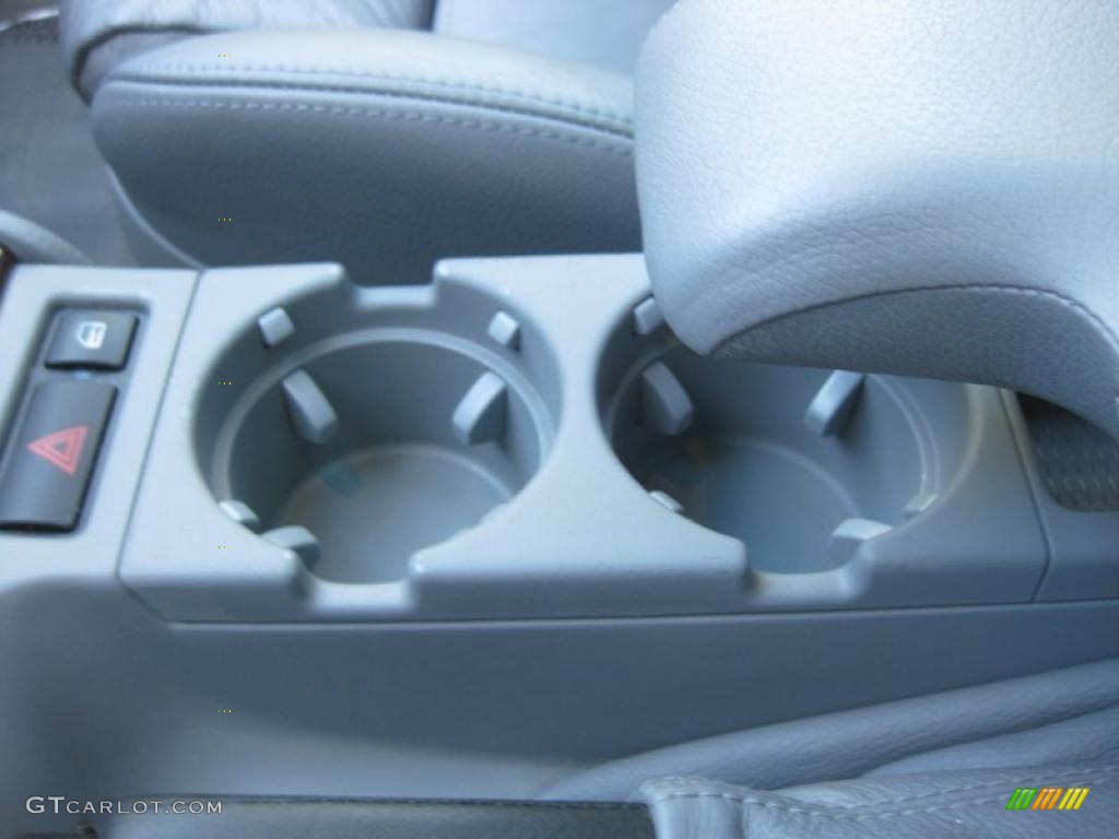 2003 3 Series 325i Sedan - Steel Blue Metallic / Grey photo #19