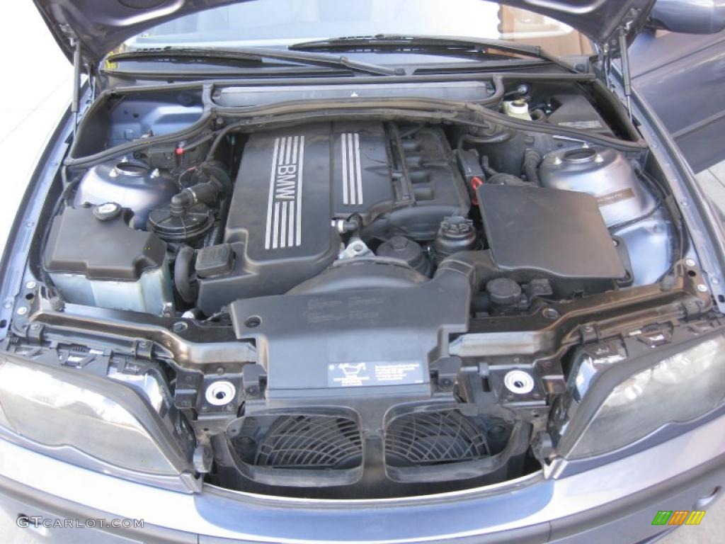 2003 3 Series 325i Sedan - Steel Blue Metallic / Grey photo #27