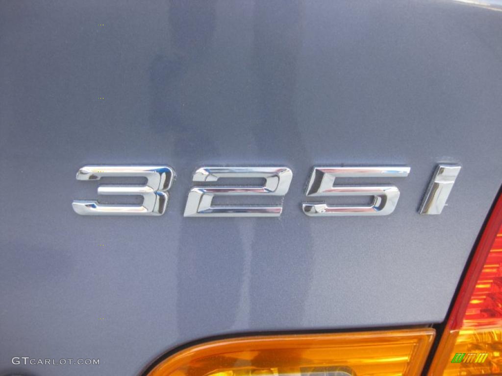 2003 3 Series 325i Sedan - Steel Blue Metallic / Grey photo #33