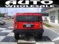 2004 Victory Red Hummer H2 SUV  photo #3