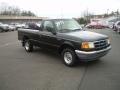 1993 Raven Black Ford Ranger XL Regular Cab  photo #2