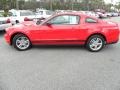 2010 Red Candy Metallic Ford Mustang V6 Coupe  photo #2