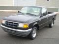 1993 Raven Black Ford Ranger XL Regular Cab  photo #4