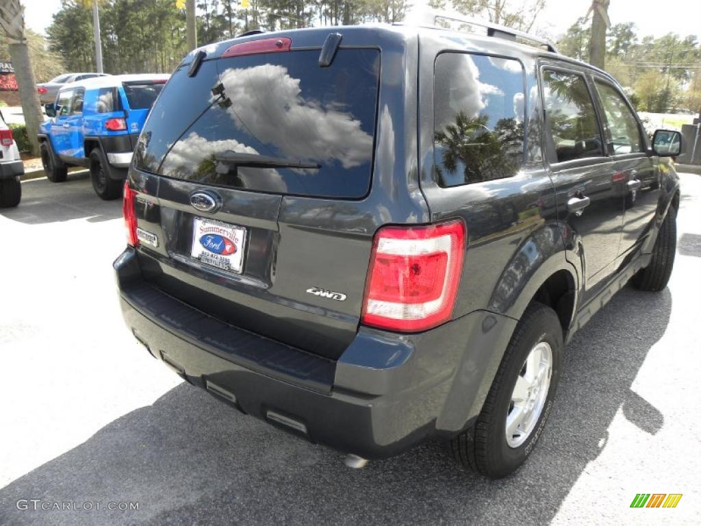 2009 Escape XLT V6 4WD - Sterling Grey Metallic / Stone photo #13