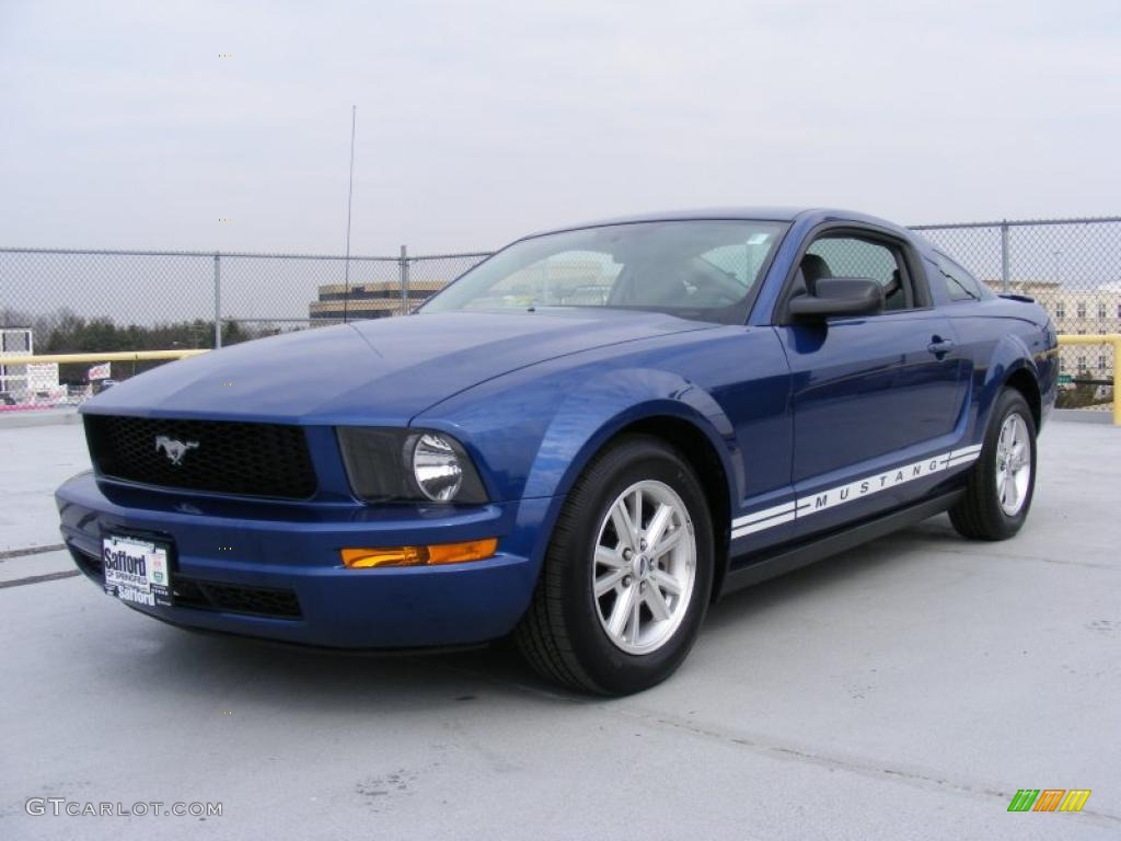 Vista Blue Metallic Ford Mustang