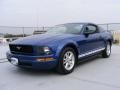 2008 Vista Blue Metallic Ford Mustang V6 Deluxe Coupe  photo #1