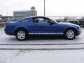 2008 Vista Blue Metallic Ford Mustang V6 Deluxe Coupe  photo #4