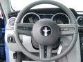 2008 Vista Blue Metallic Ford Mustang V6 Deluxe Coupe  photo #10