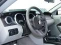 2008 Vista Blue Metallic Ford Mustang V6 Deluxe Coupe  photo #12