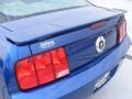 2008 Vista Blue Metallic Ford Mustang V6 Deluxe Coupe  photo #26