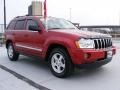 2005 Inferno Red Crystal Pearl Jeep Grand Cherokee Limited 4x4  photo #3