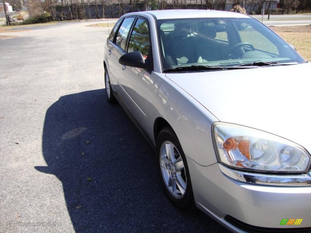 2005 Malibu Maxx LS Wagon - Galaxy Silver Metallic / Gray photo #14