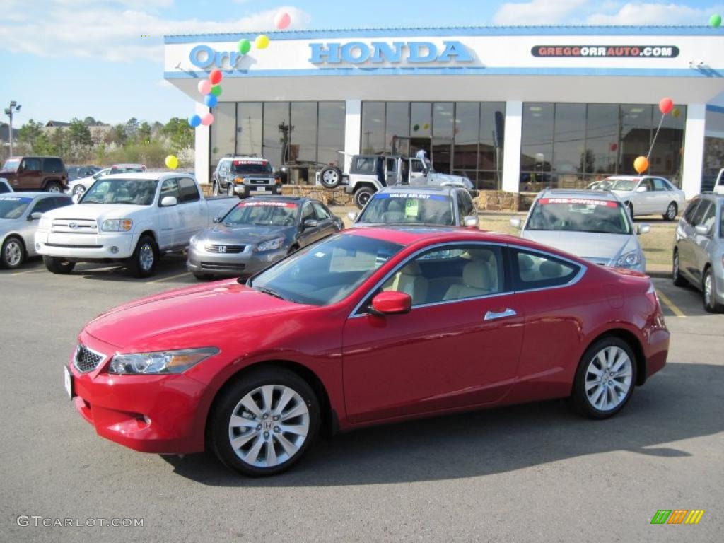 2010 San Marino Red Honda Accord EXL V6 Coupe 27071231