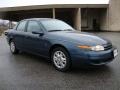 2002 Medium Blue Saturn L Series L200 Sedan  photo #5