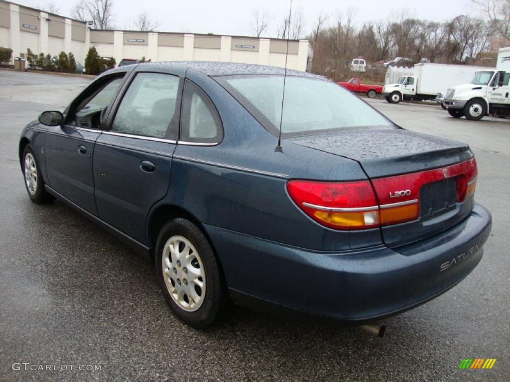 2002 L Series L200 Sedan - Medium Blue / Gray photo #9