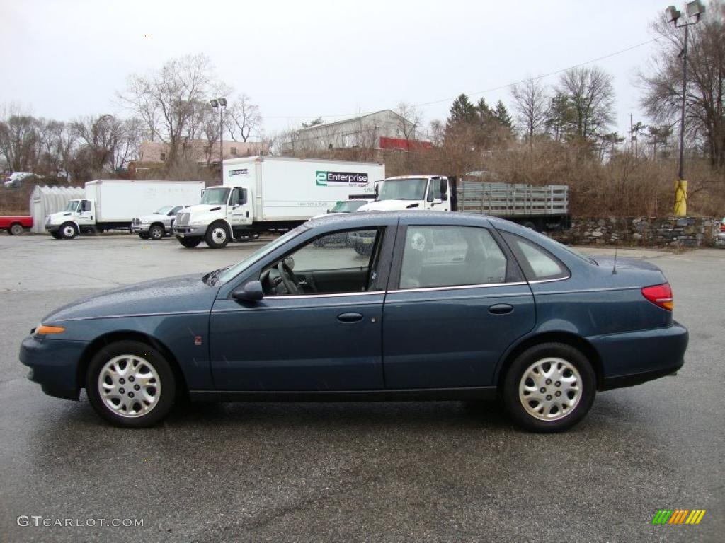 2002 L Series L200 Sedan - Medium Blue / Gray photo #10