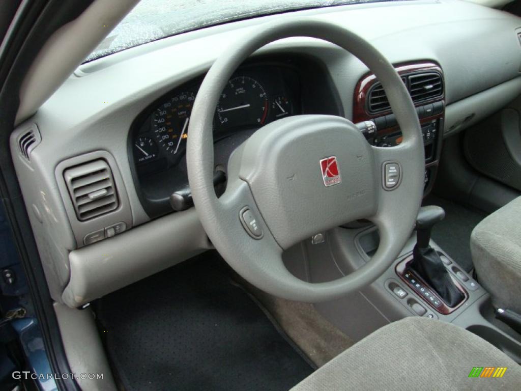 2002 L Series L200 Sedan - Medium Blue / Gray photo #11