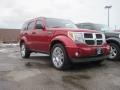 2010 Inferno Red Crystal Pearl Dodge Nitro SE 4x4  photo #3