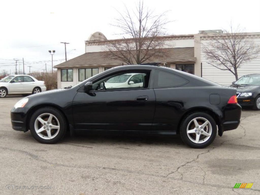 2002 RSX Sports Coupe - Nighthawk Black Pearl / Ebony Black photo #2